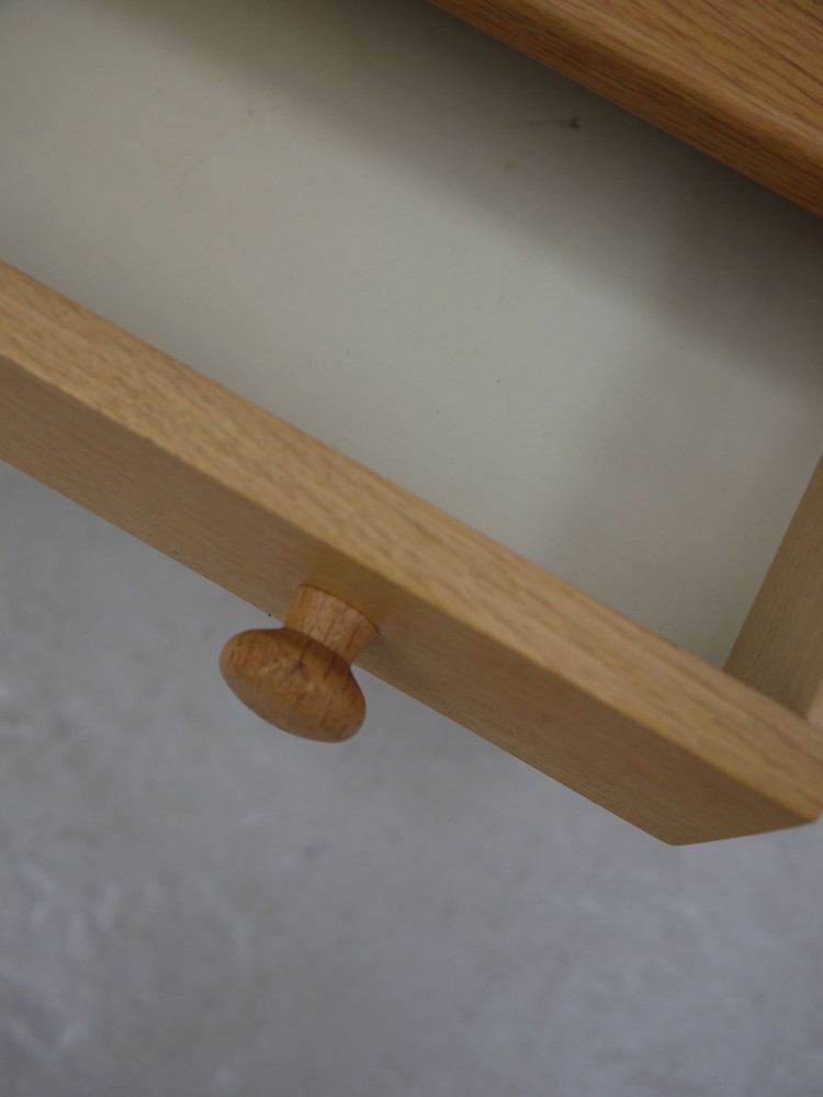 Engstrom Myrstand – Swedish Pair of Oak Bedside Tables