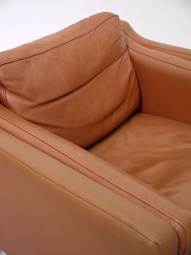 Borge Mogensen – Tan Leather Club Chair