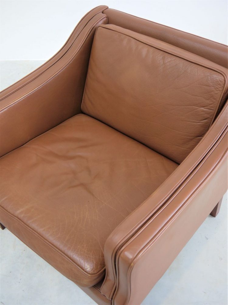 Borge Mogensen – Leather Club Lounge Chair