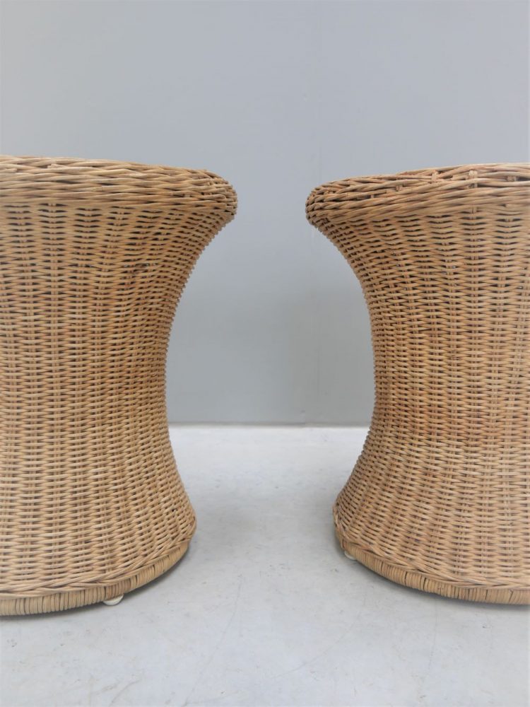 Franco Albini – Pair of Side Tables / Stools