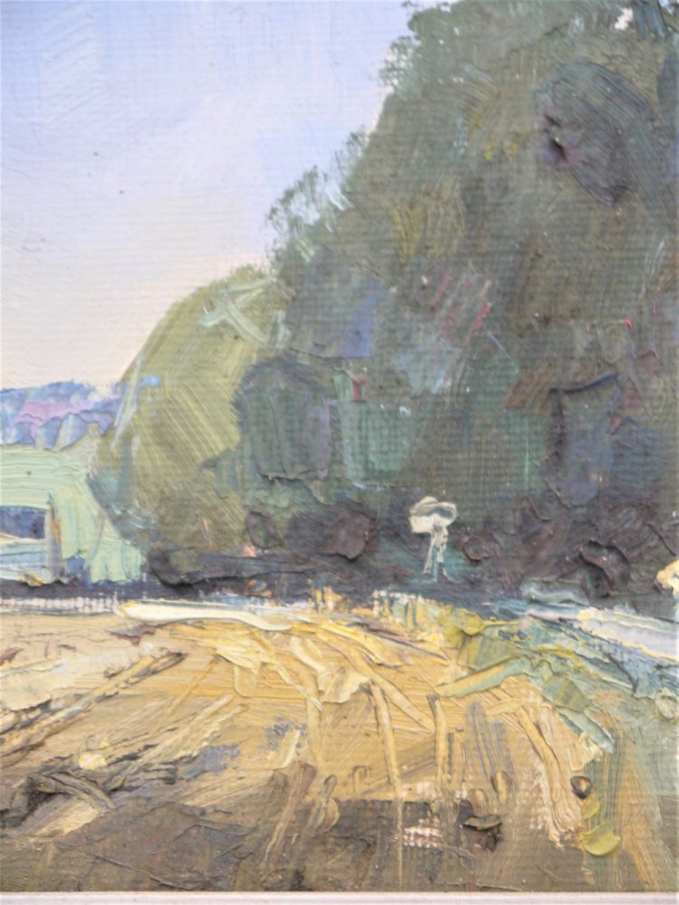 Earl – Oil on Board ‘Landscape with River’