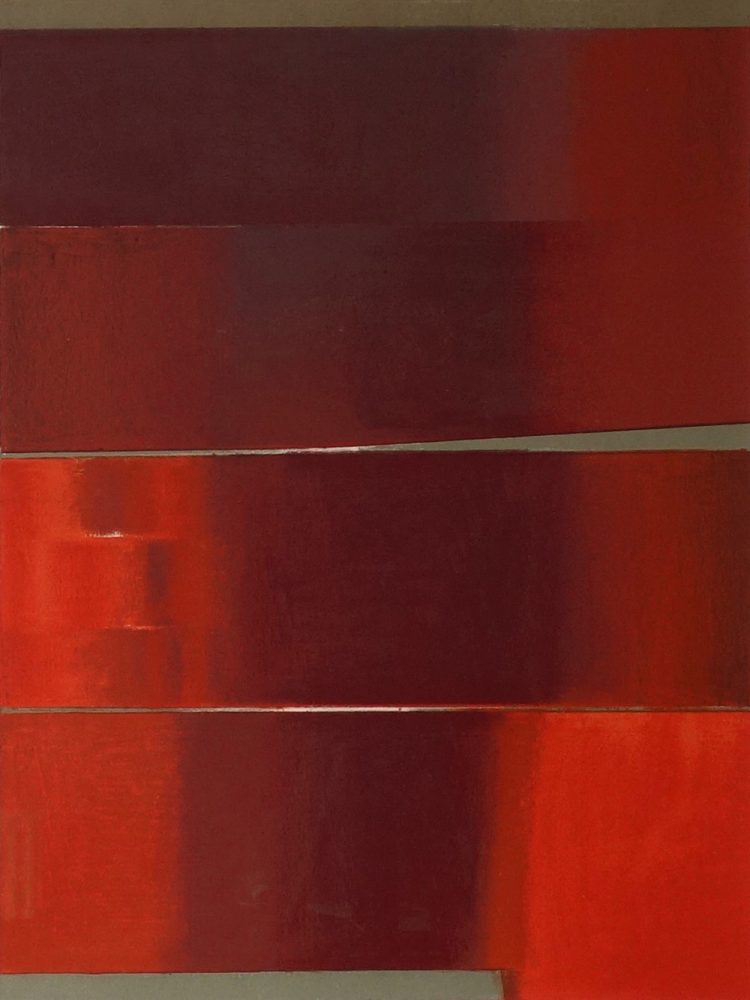 Arne L Hansen – Untitled Composition (Red)
