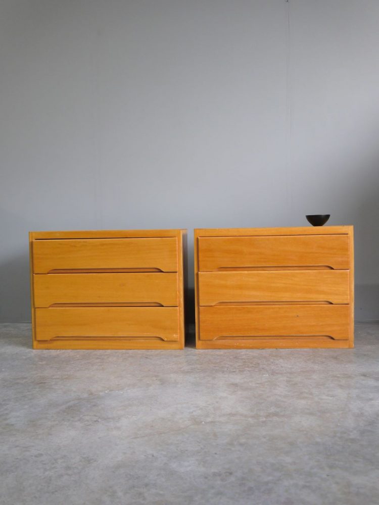 Liden – Alvar Aalto Style Three Drawer Chests